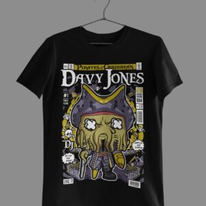 Pirates of the Caribean Davy Jones Half Sleeve T-Shirt
