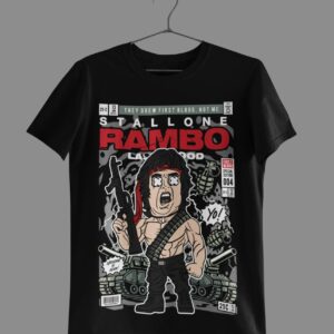 John Rambo Half Sleeve Regular T-Shirt