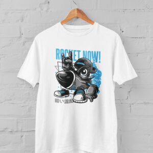 Rocket Now Half Sleeve T-Shirt for Men
