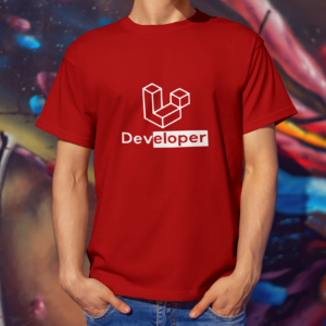 Laravel Coder T-shirt for Developers 100% Cotton