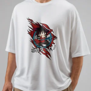 Dragon Ball Z Anime Little Goku Printed T-Shirt