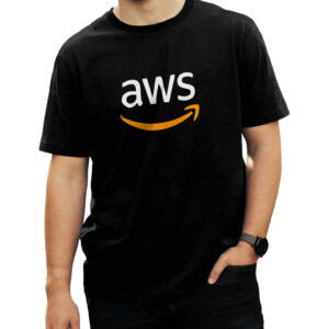 AWS T-shirt for Programmer & Coders Regular Fit Cotton